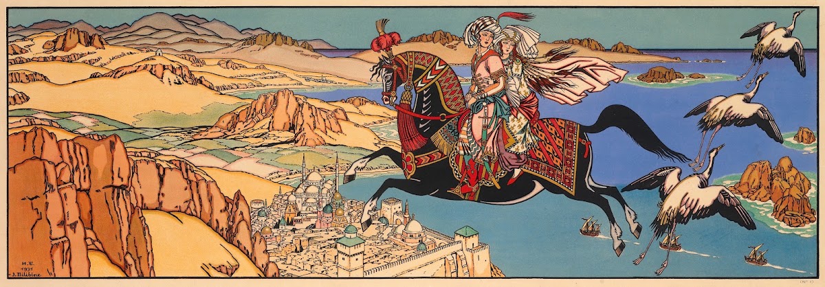 Illustrations for One Thousand and One Nights 1932
