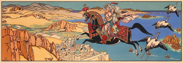 Illustrations for One Thousand and One Nights 1932