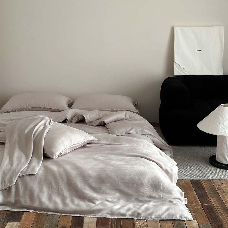 Summer bedding set made of Lyocell, 4-piece