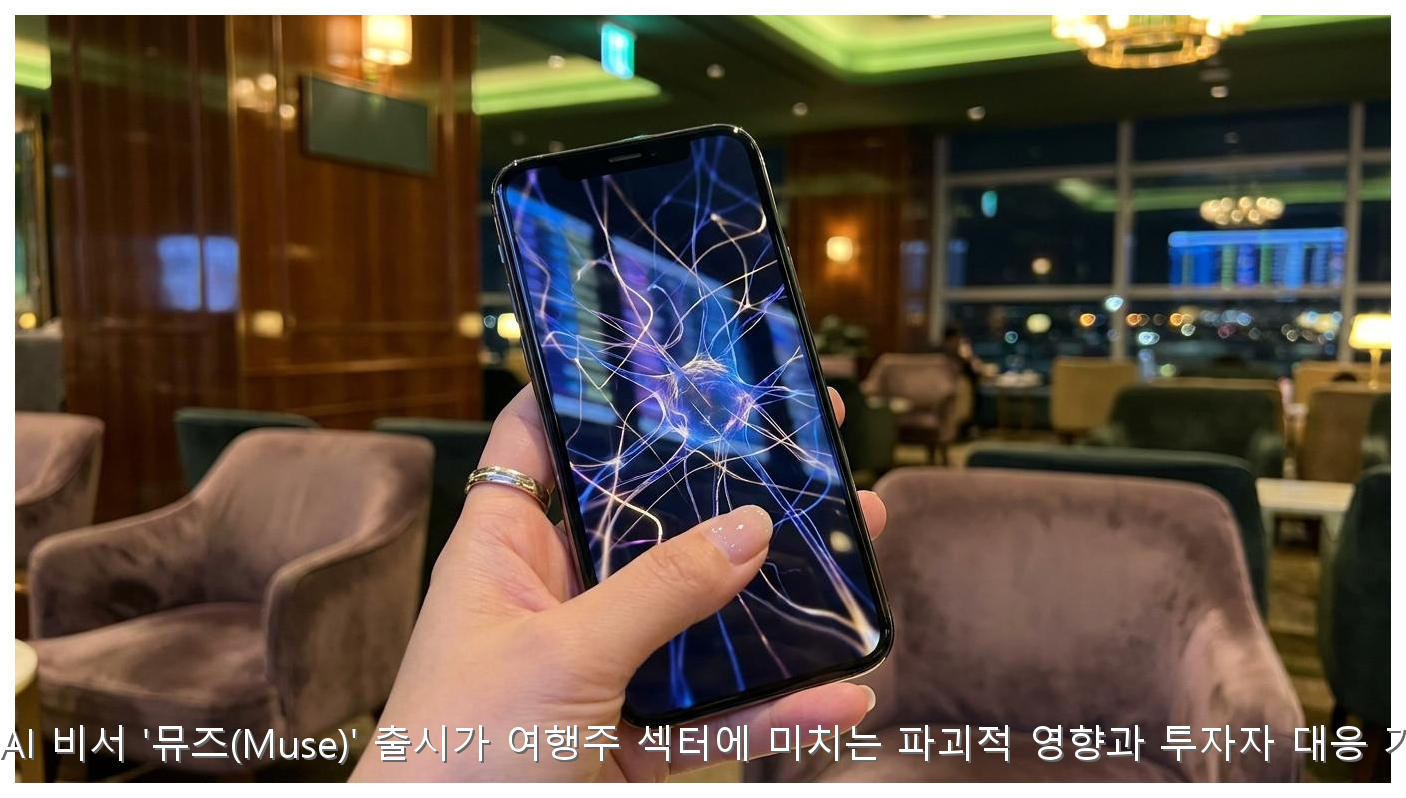 메타 AI 비서 '뮤즈(Muse)' 출시가 여행주 섹터에 미치는 파괴적 영향과 투자자 대응 가이드