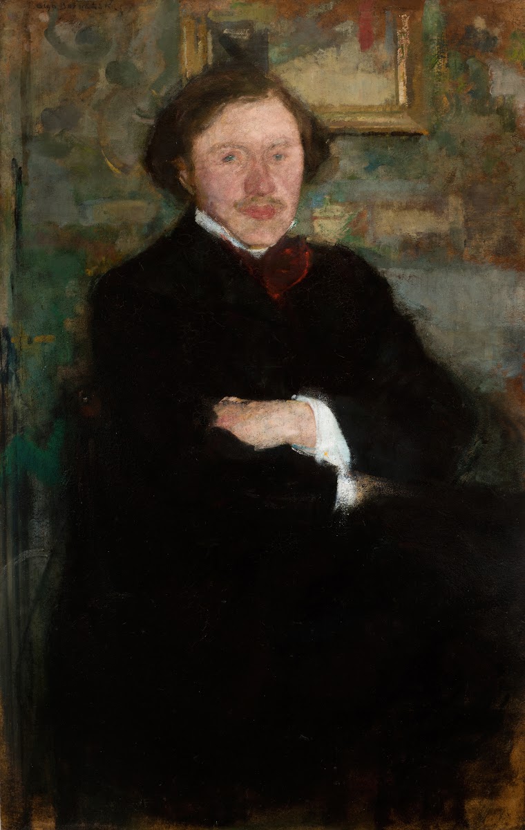 Portrait of the Pianist Prof Antoni Dieth 1908
