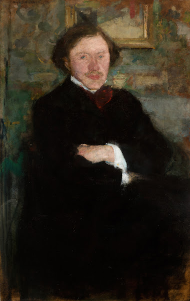 Portrait of the Pianist Prof Antoni Dieth 1908