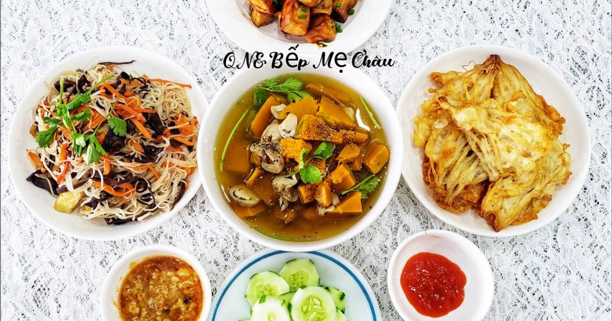 Cơm chay ngày mùng 1 (1/12/2023)