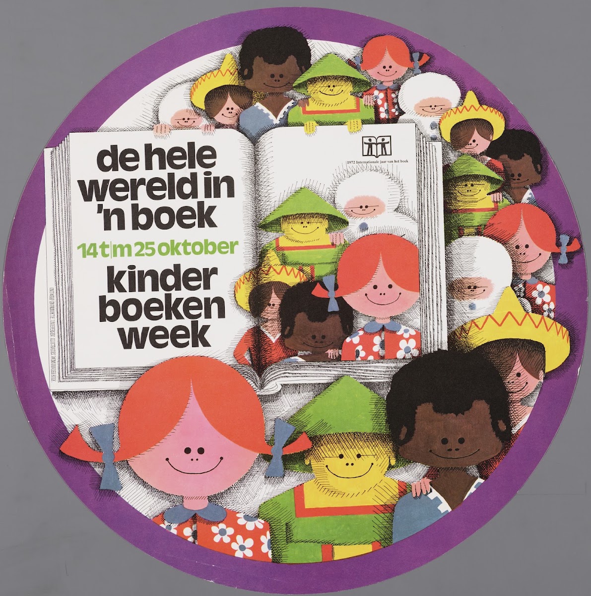 De Hele Wereld In Een Boek 14  25 Oktober Kinderboekenweek 1972