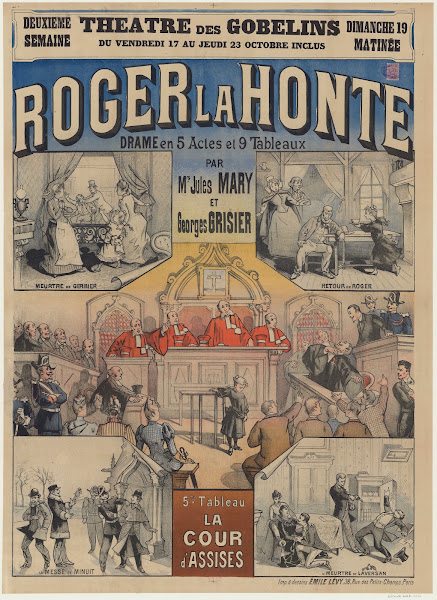 Théâtre des Gobelins Roger La Honte 1890