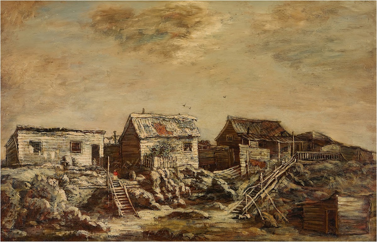 Shanties Seventh Avenue and Fifty Fifth Street