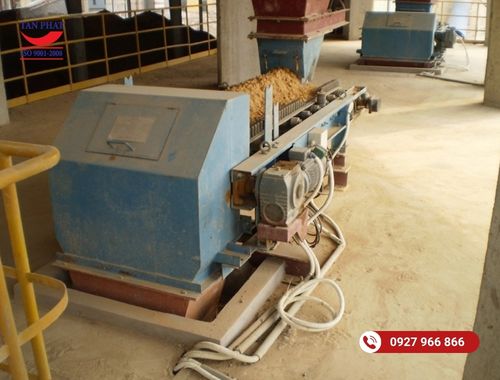 Cân băng tải định lượng chế tạo tại xưởng Tân Phát