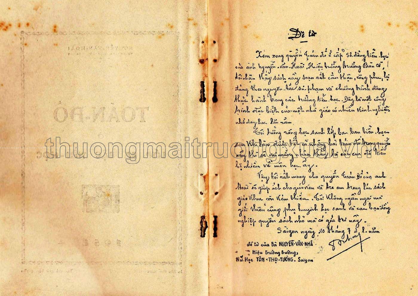 Toán đố lớp 3 (1958) - Trang 2