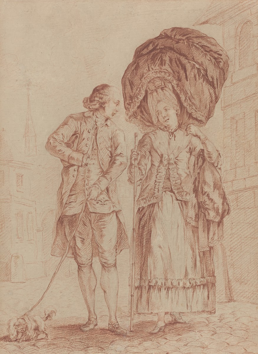 A Cleric Accompanying a Lady on Her Morning Walk 1778 80