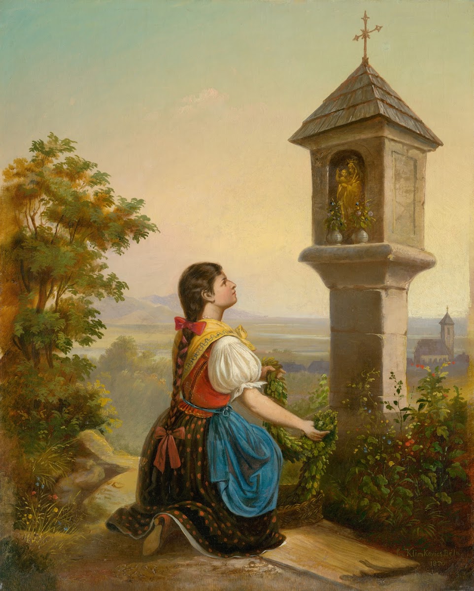 At a Wayside Shrine 1870