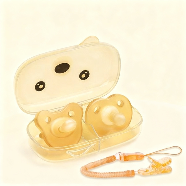 Silicone pacifier, 0–6 months
