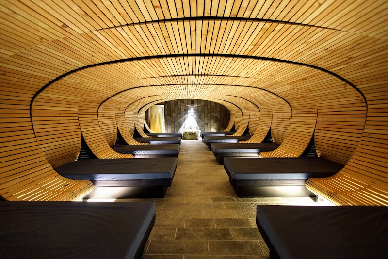 Palanga Life Balance SPA Hotel cedar relaxation room