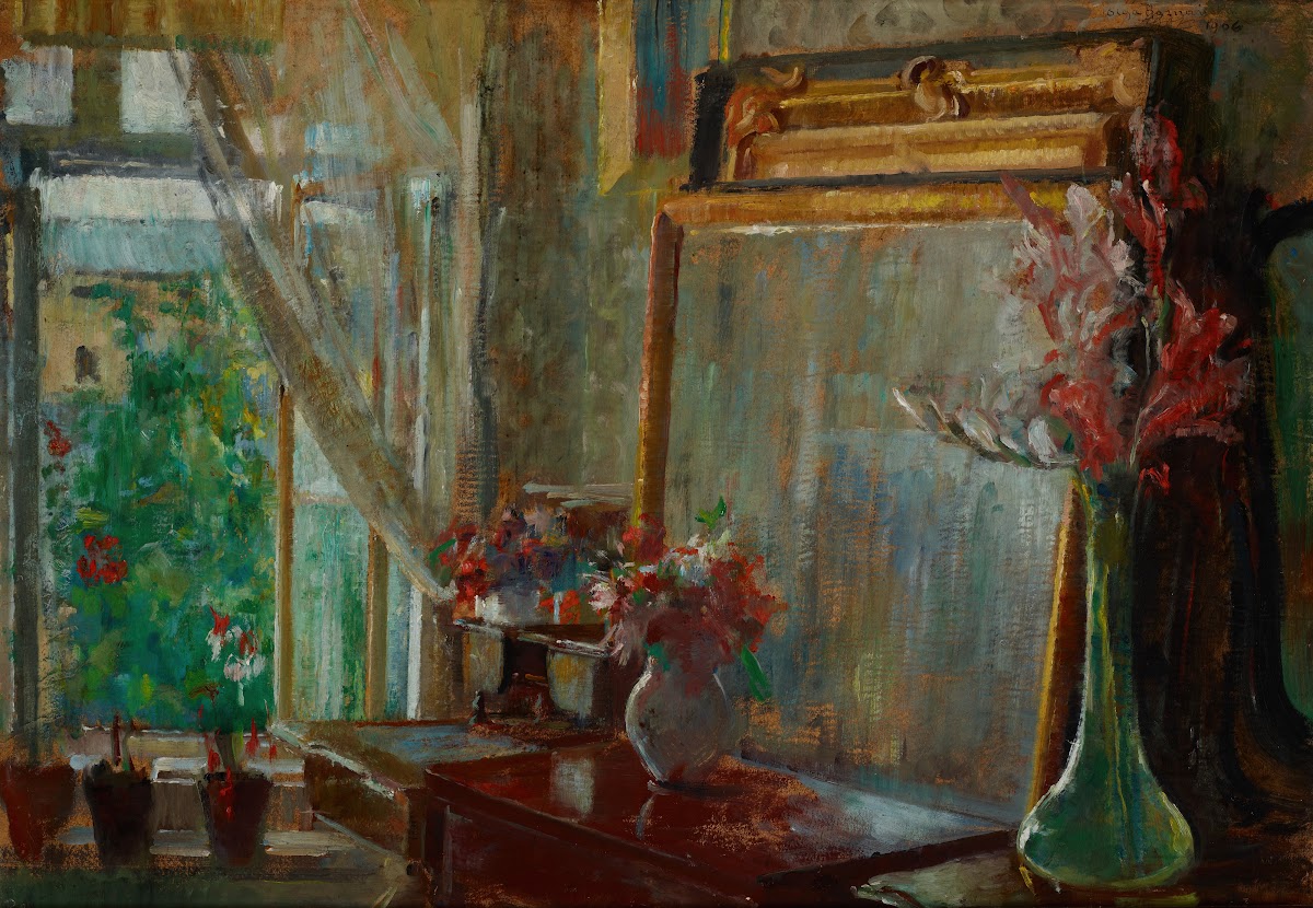 Interior  Artists Studio in Krakow 1906