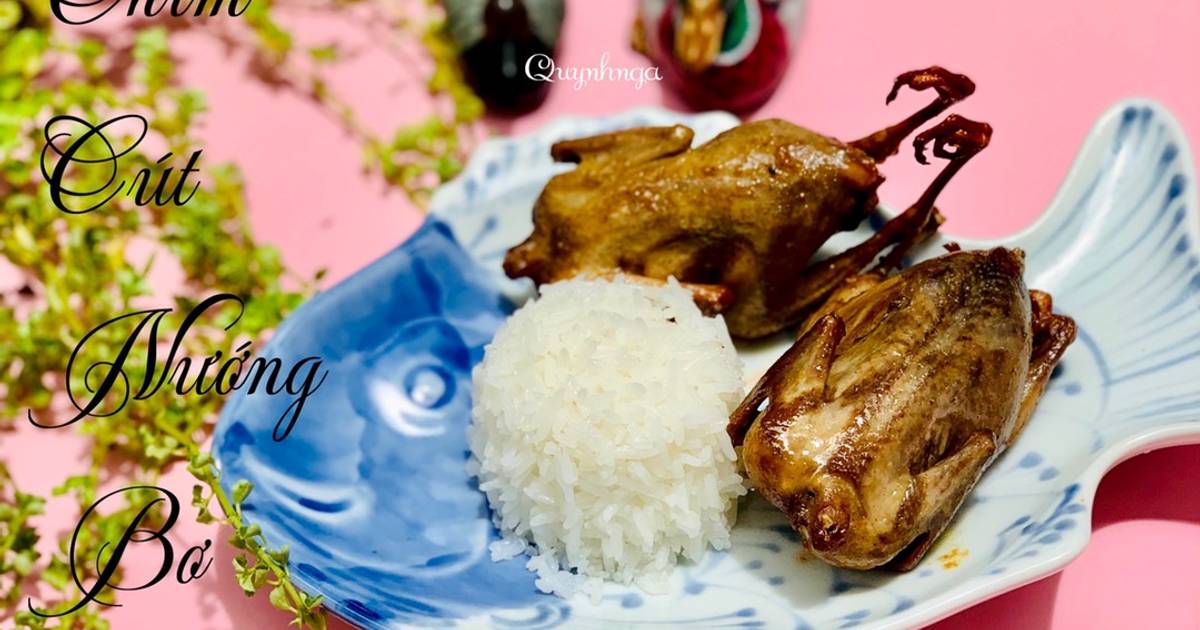 Chim cút nướng bơ