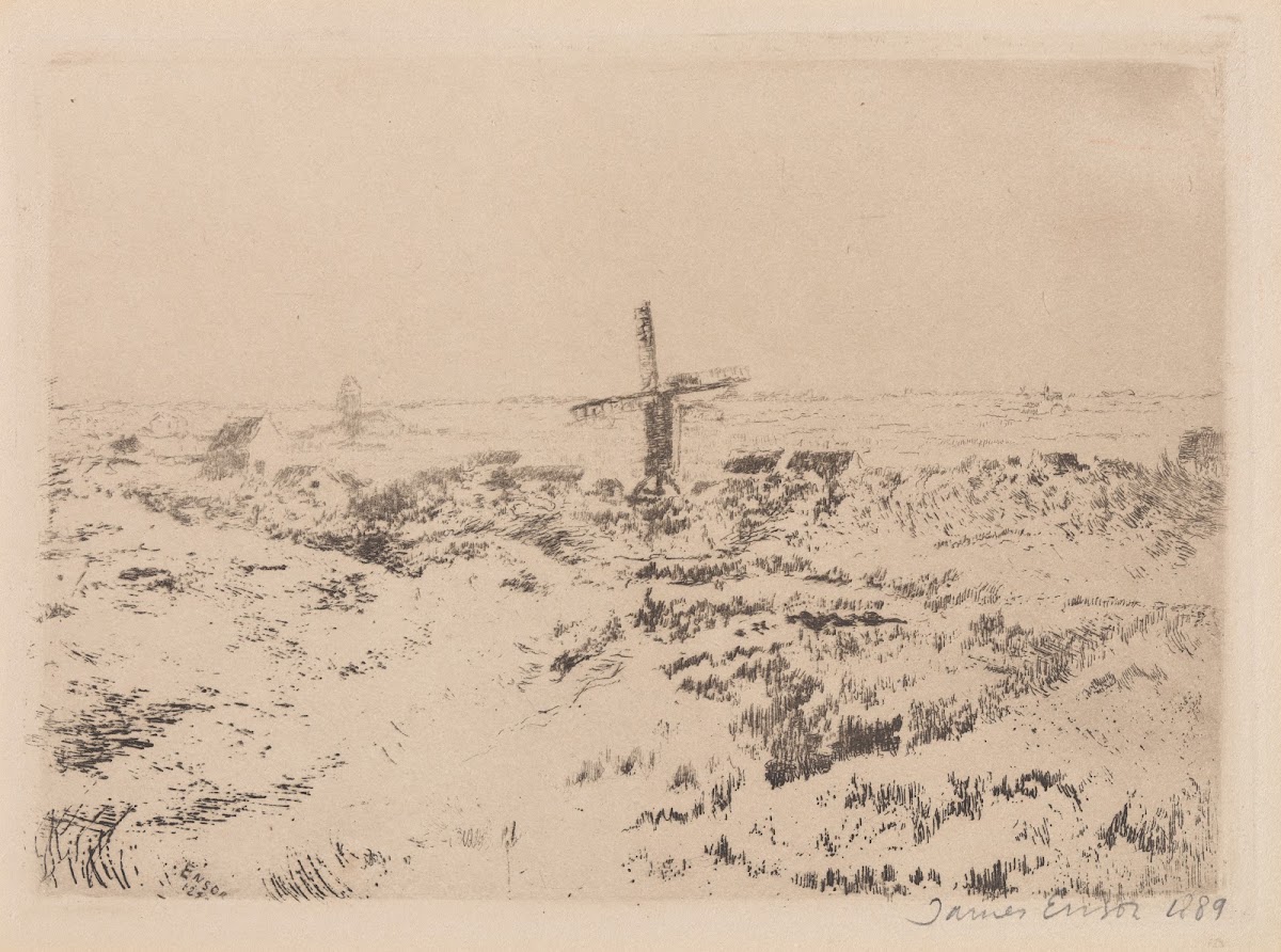 De molen van Mariakerke 1889