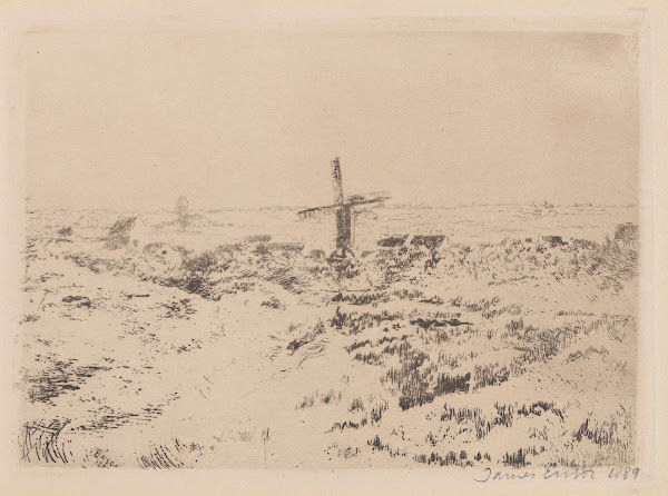 De molen van Mariakerke 1889
