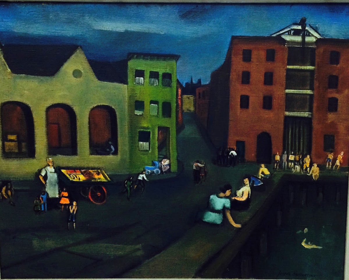 Docks on Sunday ca 1941