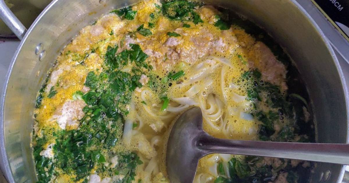 Canh cua đồng mồng tơi