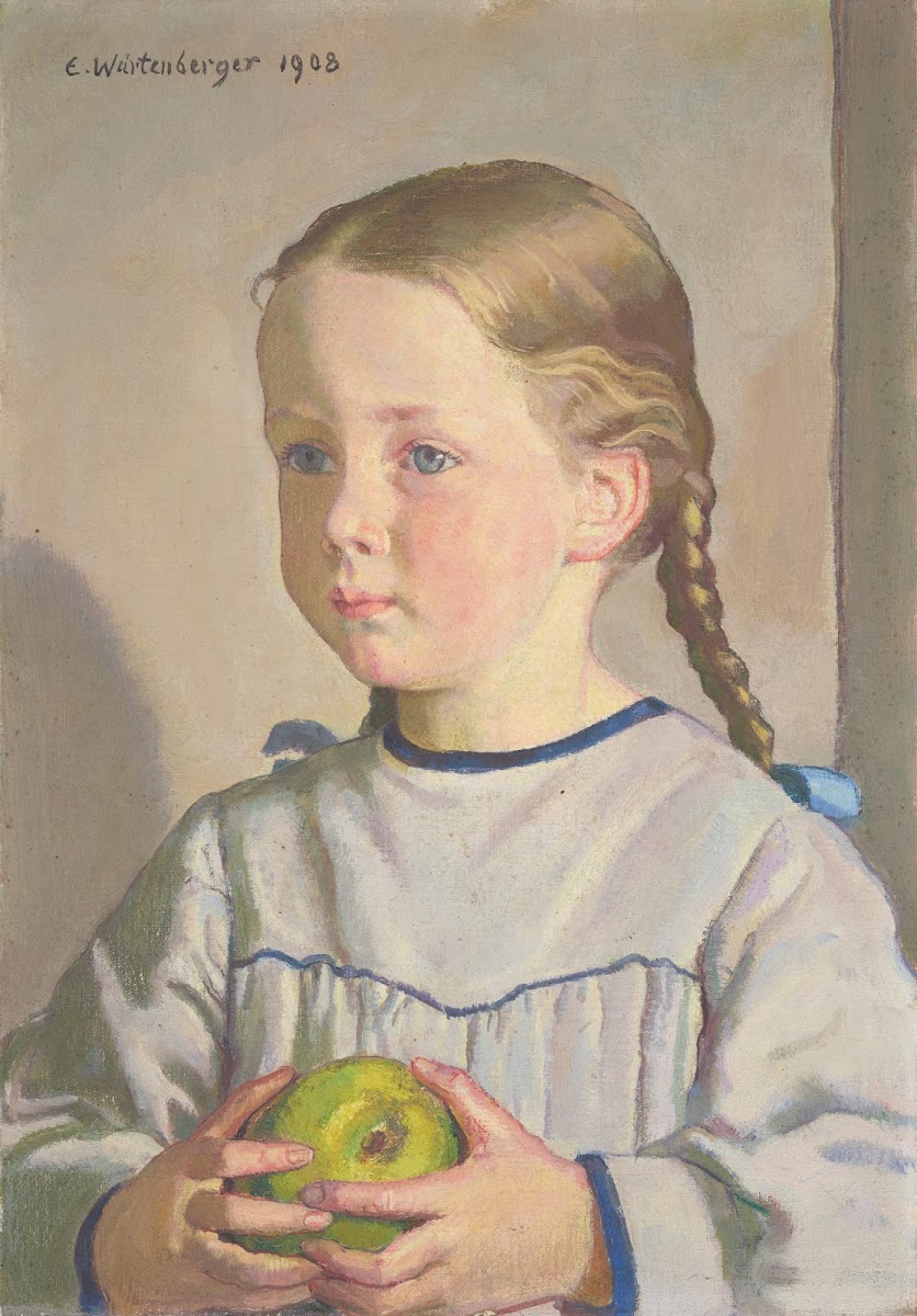 Monika With An Apple 1908