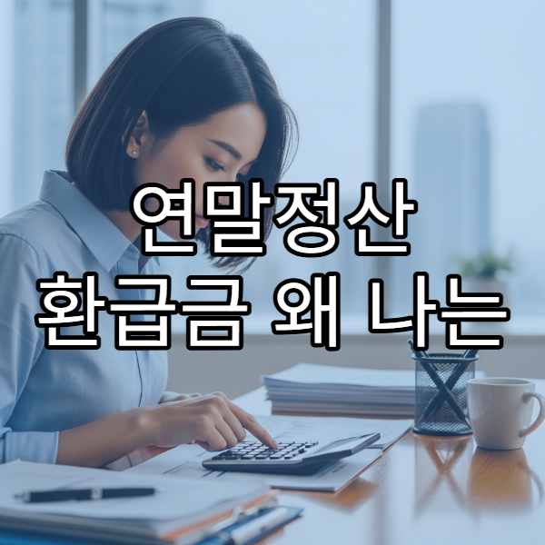 연말정산 환급금 왜 나는 적게 나올까 핵심 이유 분석