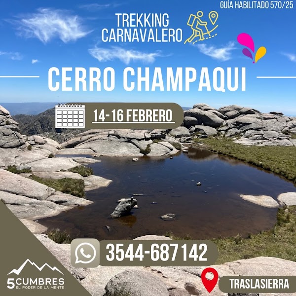 ❤️CERRO CHAMPAQUI EN 3 DIAS