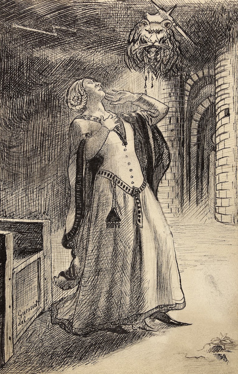 Etude pour le drame Bois ton sang 1910