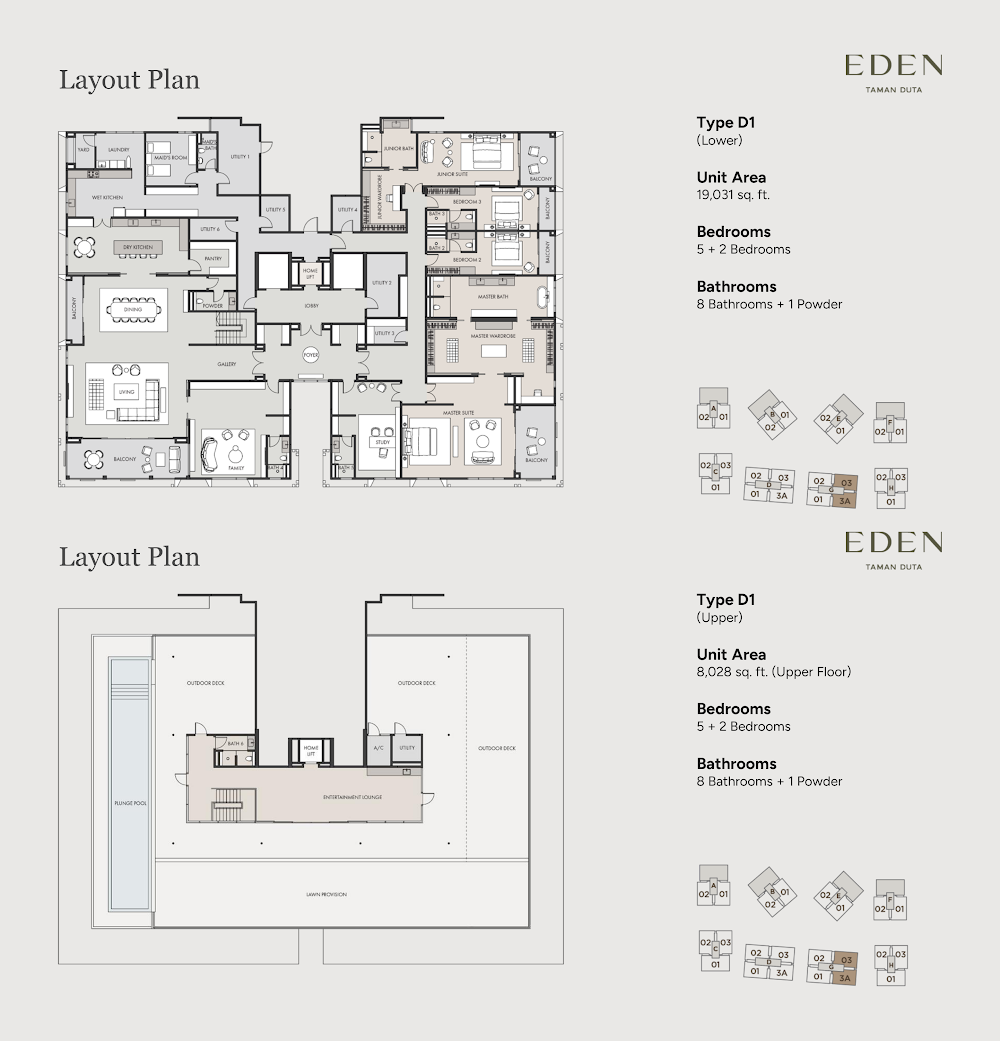 EDEN Taman Duta floor plan