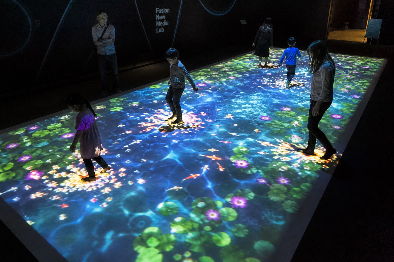 Interactive Floor & LiDAR Touchscreen — Interactive Displays kit