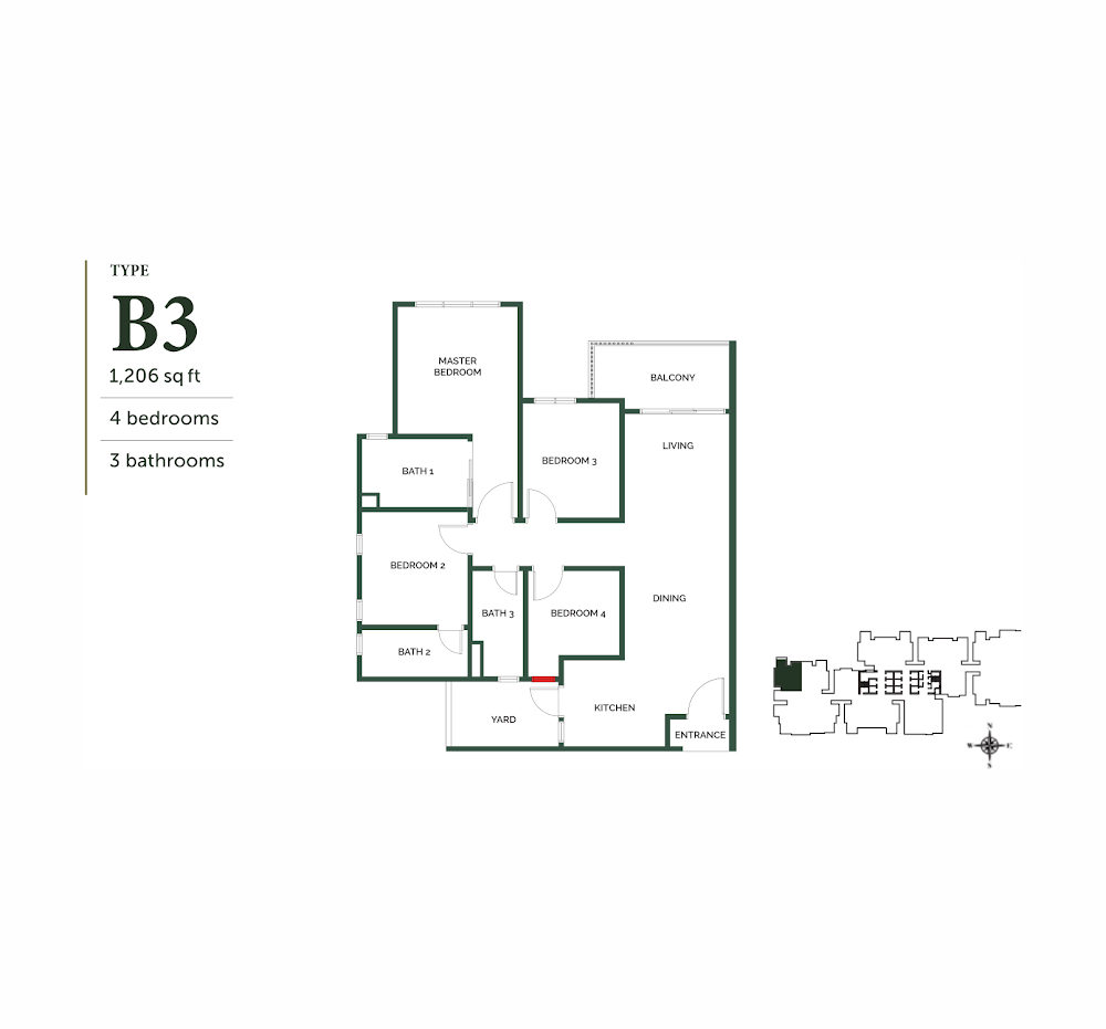 The Goodwood Residence floor plan