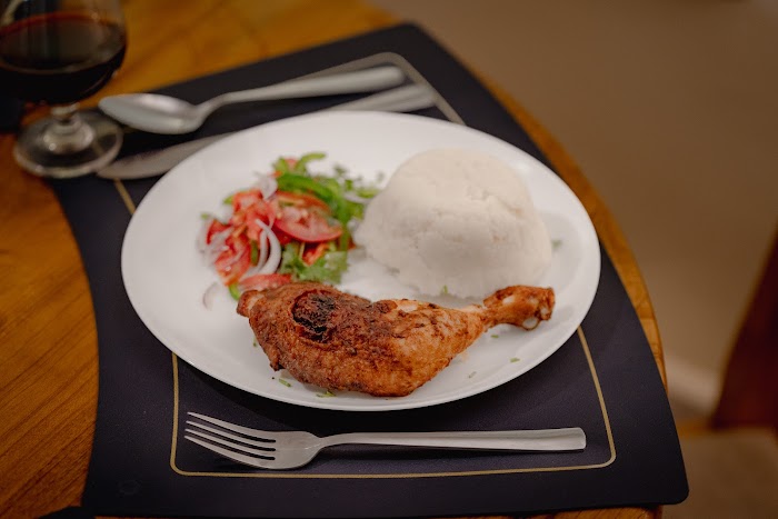 Fresh food plating Karen Plains Hotel restaurant