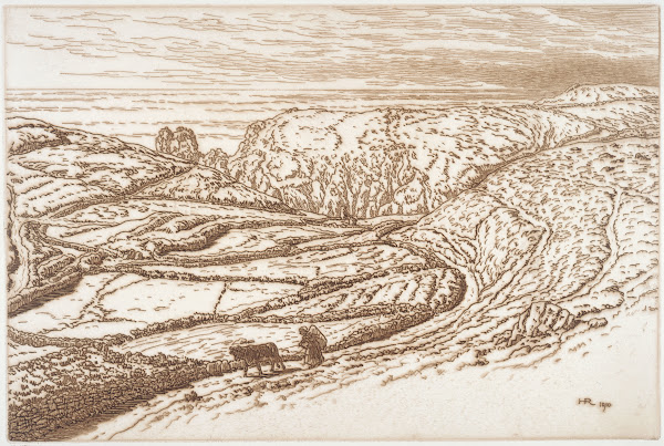 Vallon près de la Pointe du Raz 1910