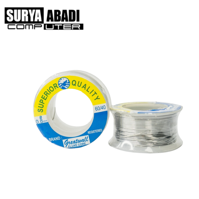 TIMAH SOLDER WIRE GREATWALL 60|40 ROLL KECIL