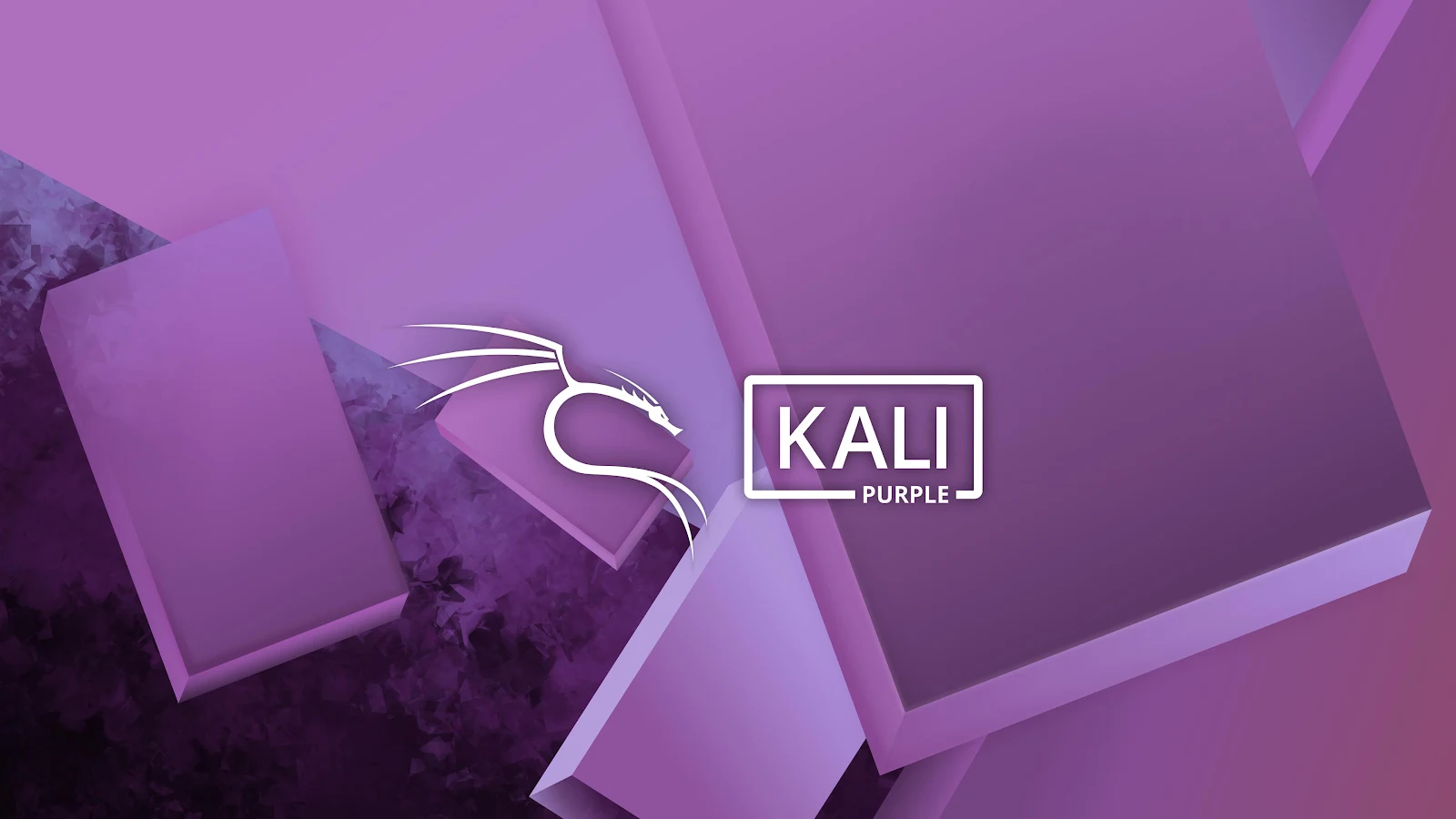 Kali Purple Linux Wallpaper - Digital Graphic Art 4K Wallpaper (3840x2160)