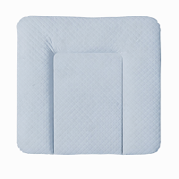 Пеленальный матрас Cebababy 75x72 Caro Steel серый