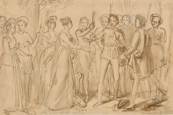Illustrations to Shakespeare Pl099 19th century