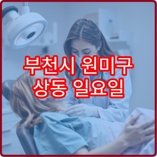 부천시 원미구 상동 일요일 한의원 관절통 침치료