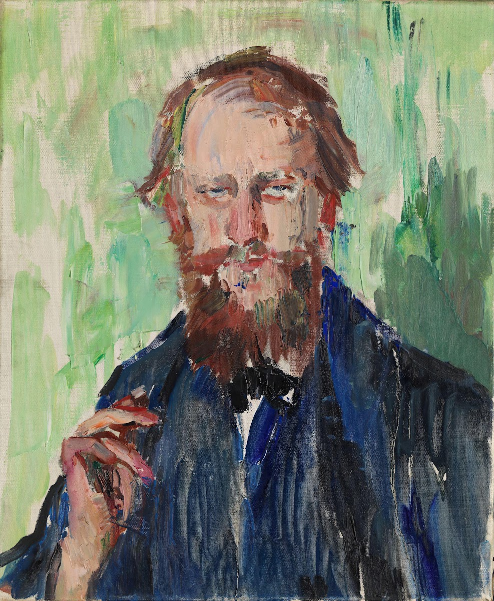 Portrait of the Danish Art Dealer M Grosell Ca 1909