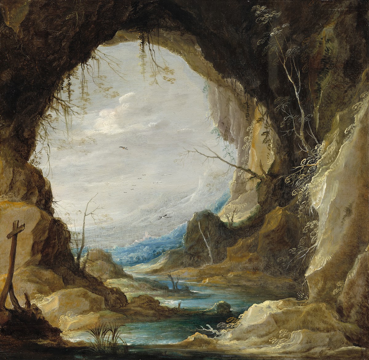 Vista from a Grotto early 1630s