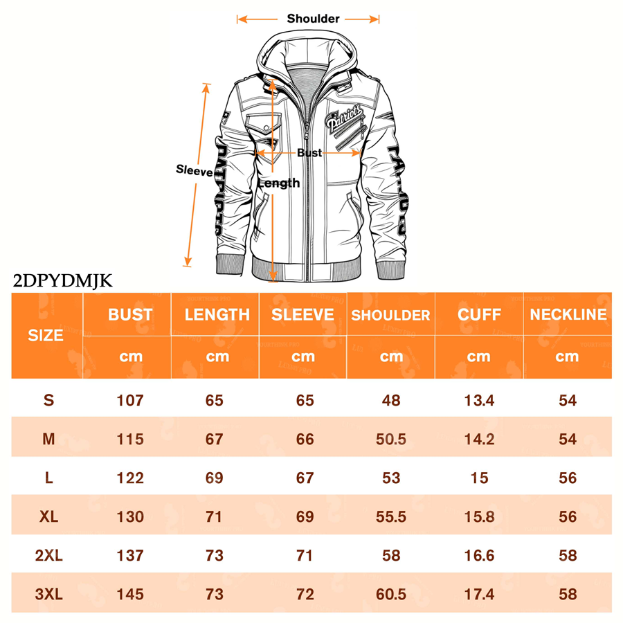 2D Leather Jacket 2 - Hooded Jacket