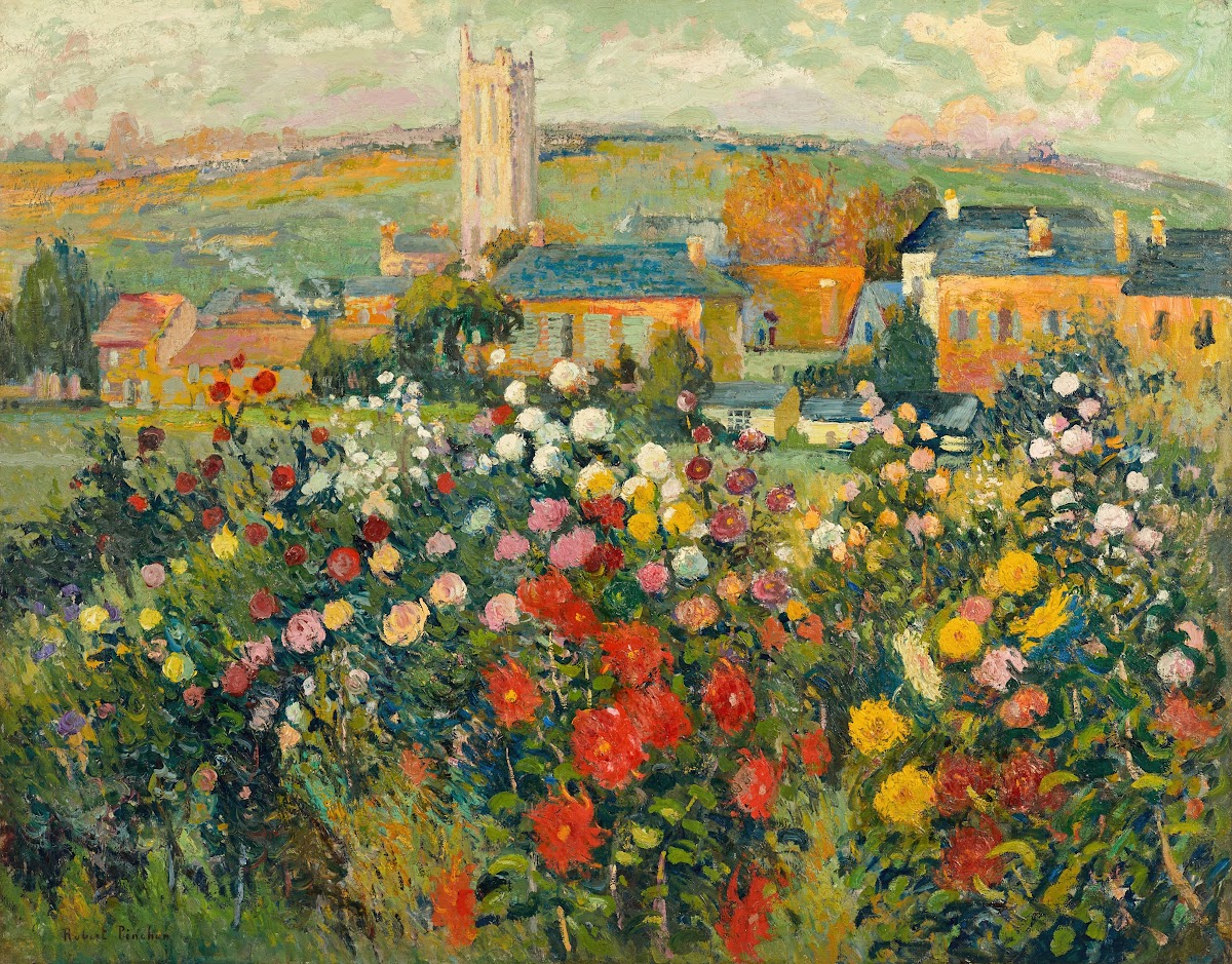Jardin à Darnétal circa 1910 1912