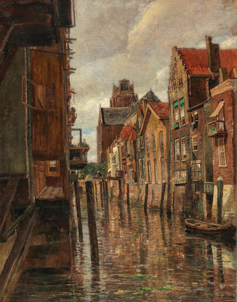 A canal in Dordrecht