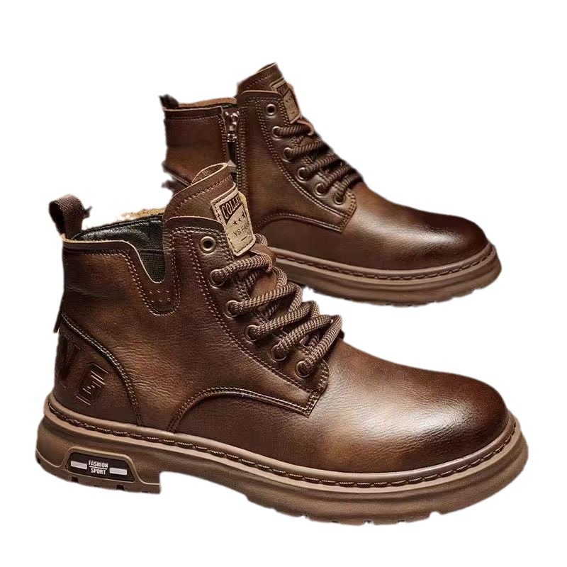 Men's ankle boots, breathable, classic design