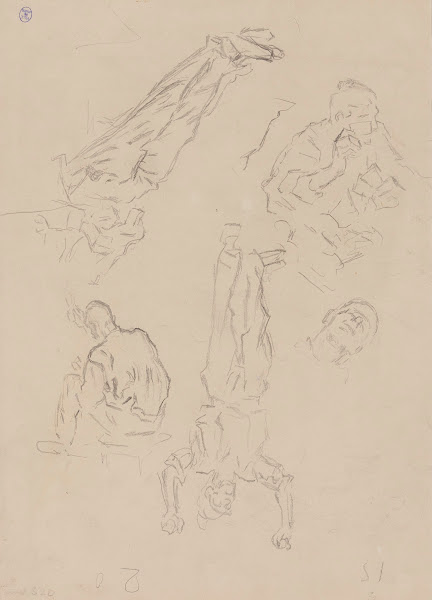 Feuille de croquis guerre anglo boer