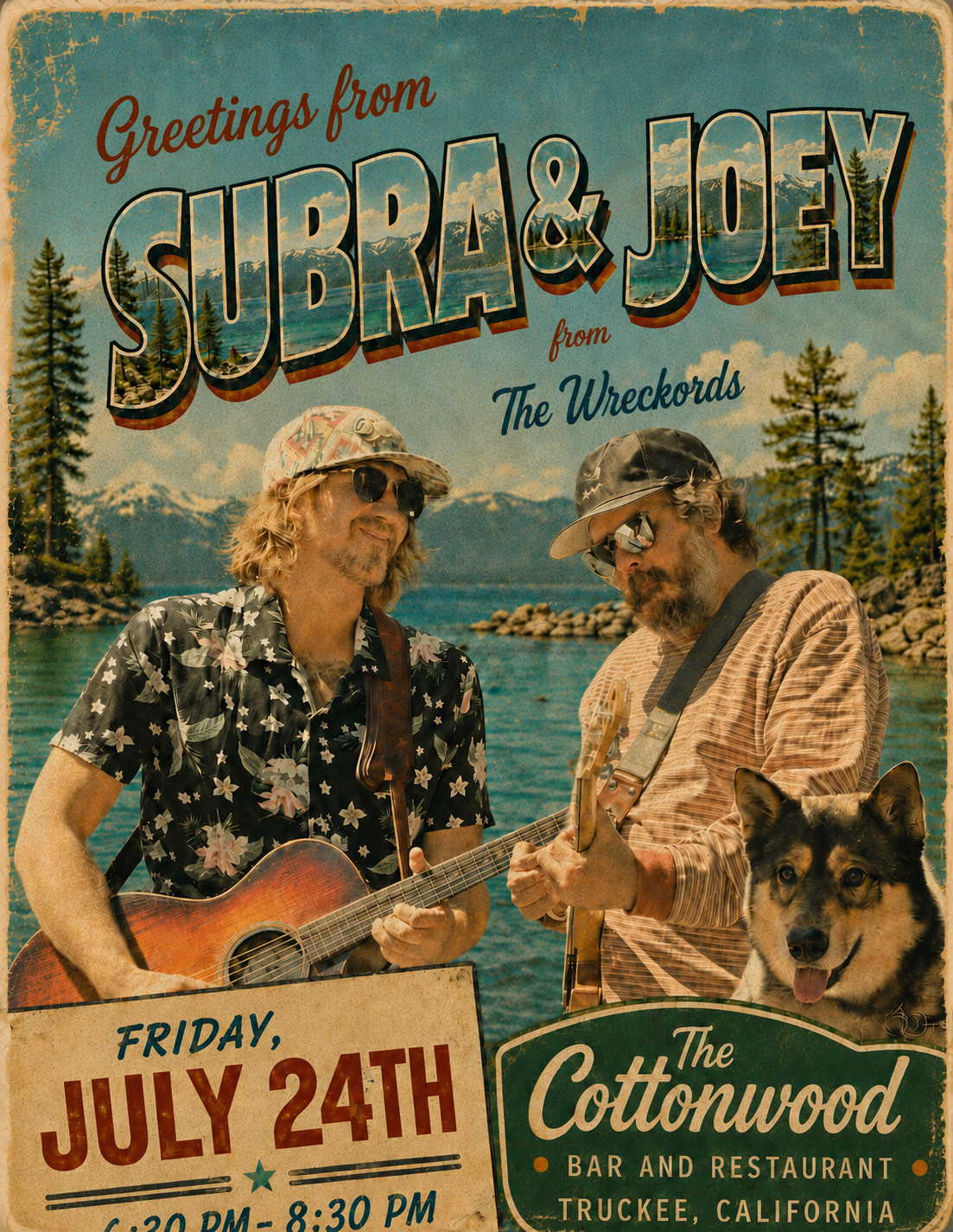 Subra & Joey at Cottonwood! (of the Wreckords)