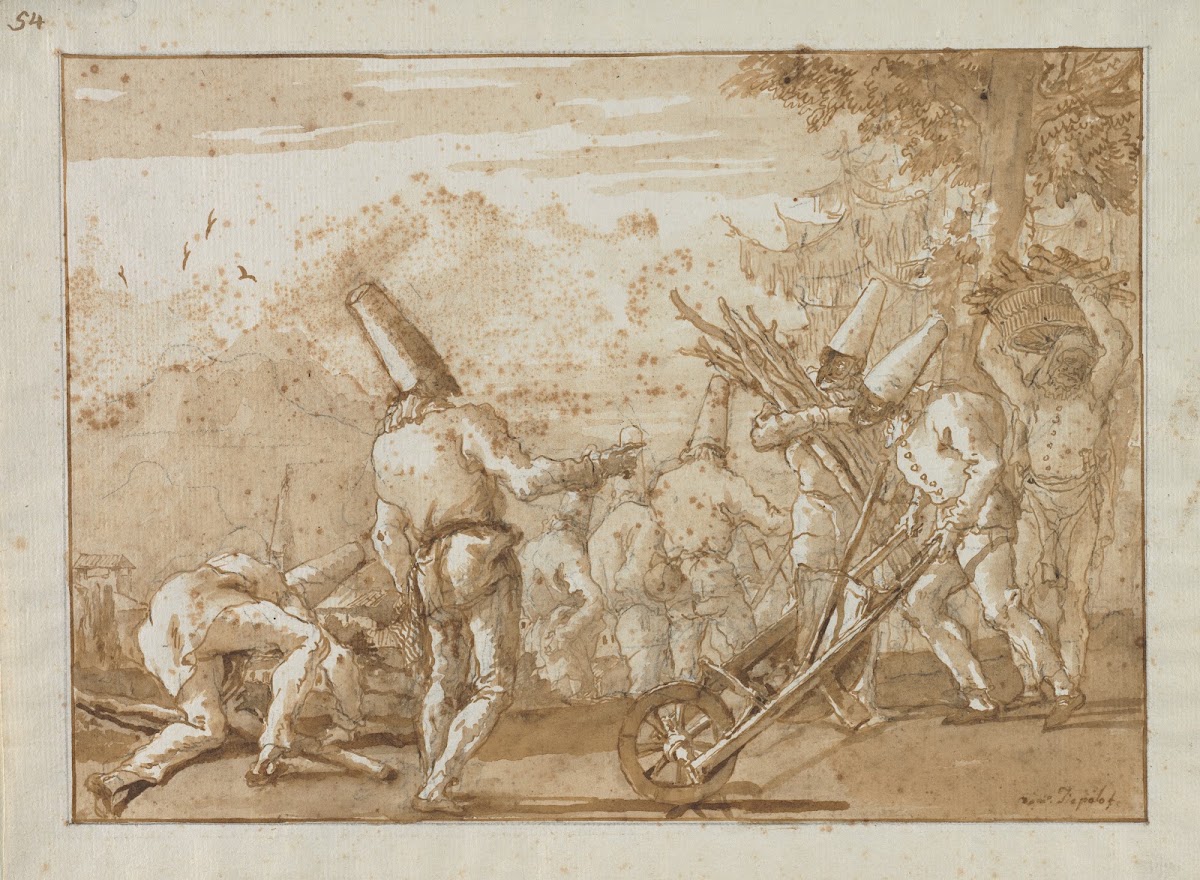Gathering Wood late 1790s