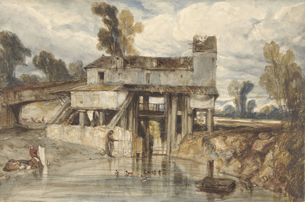 Landschap met watermolen 1813   1860