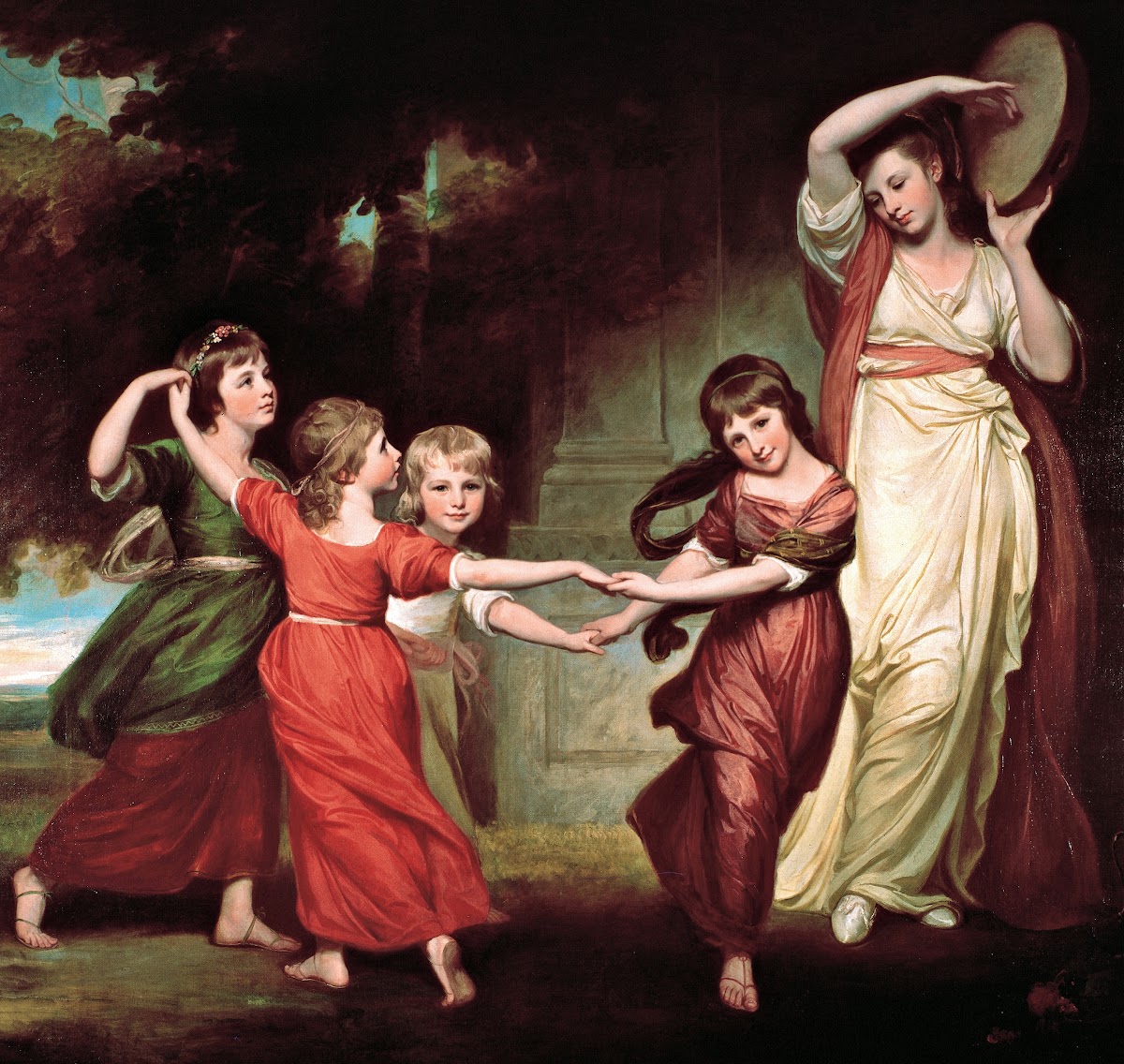 The Gower Family The Children Of Granville 2nd Earl Gower C1776
