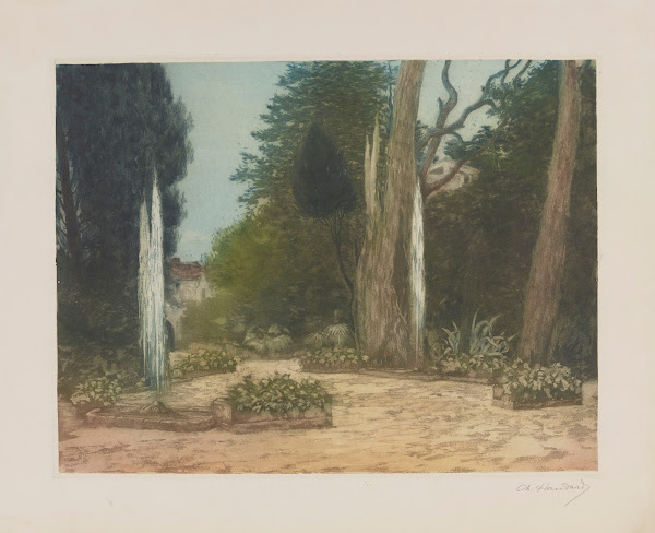 Villa dEste Tivoli le rond point 1905