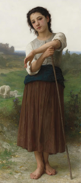 Jeune bergère debout 1887