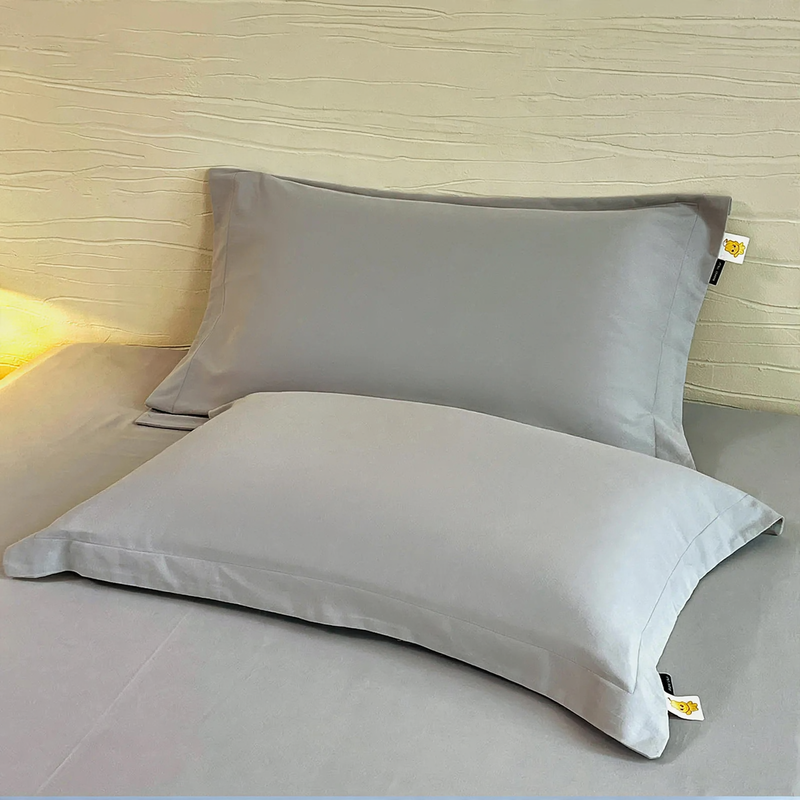 Cotton pillow cover, 48 × 74 cm, brushed surface